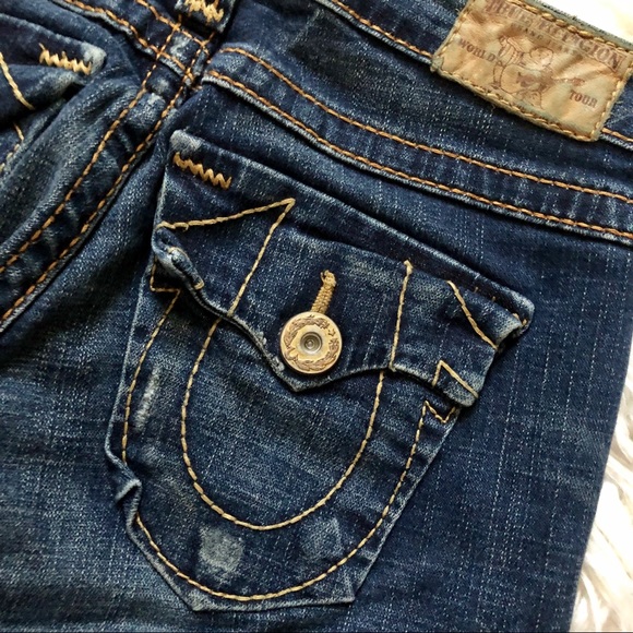 { True Religion } Signature Boot Cut Jeans - Picture 2 of 6